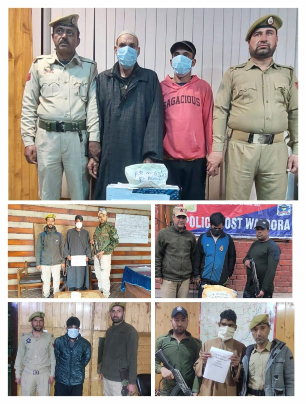 6 drug peddlers arrested in Baramulla, Poppy straw, charas, brown sugar recovered: Police