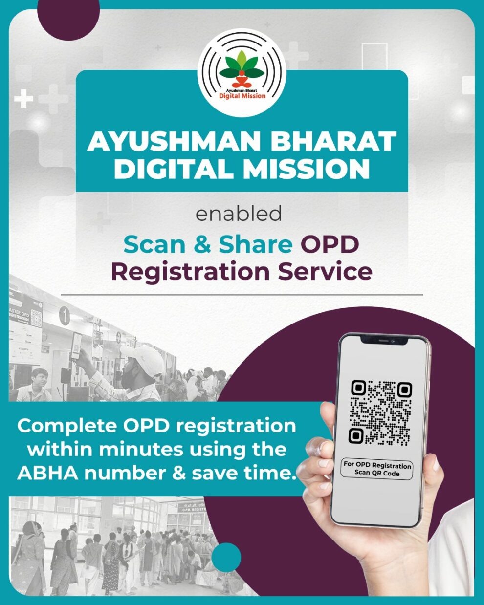 Scan and share OPD registration commences in five hospitals in J&K