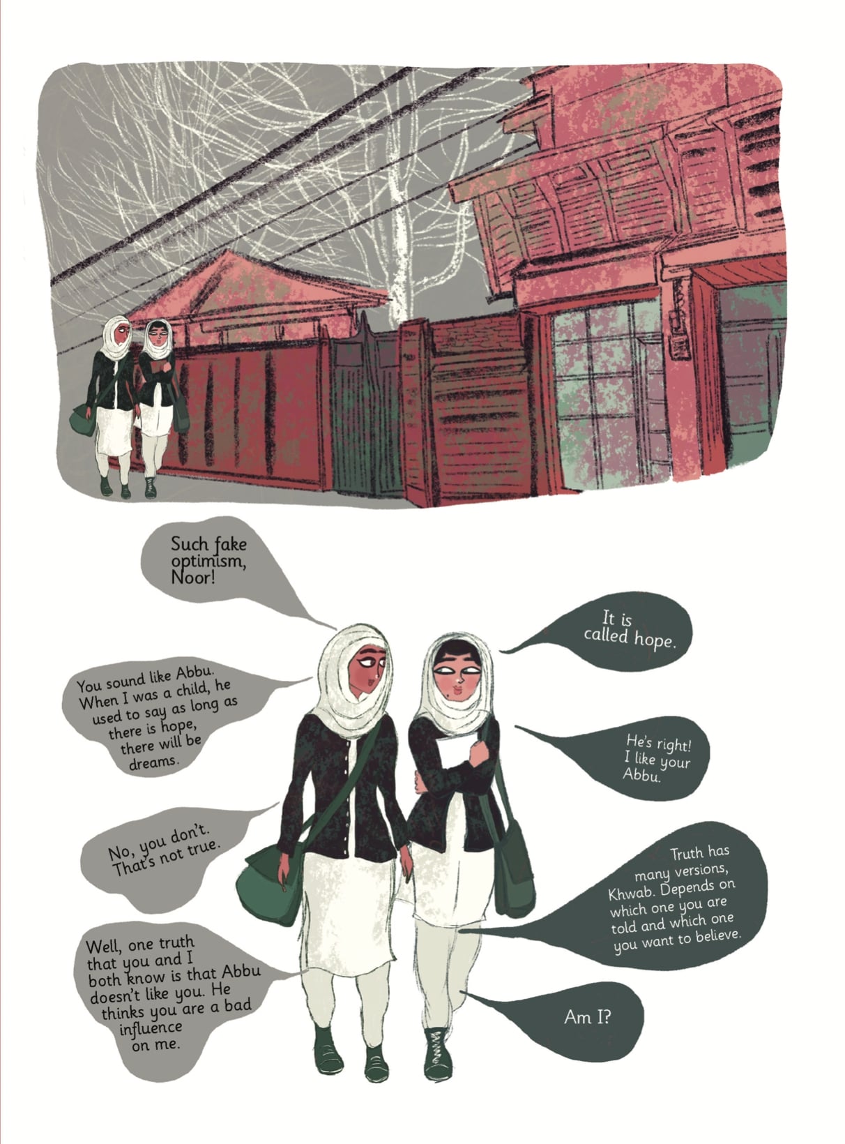 Set in Kashmir, this graphic novel presents the story of the everyday people striving to live their dreams in the valley
