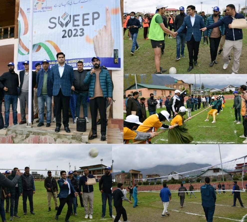 DEO Bandipora inaugurates Cricket tournament to enhance voter awareness