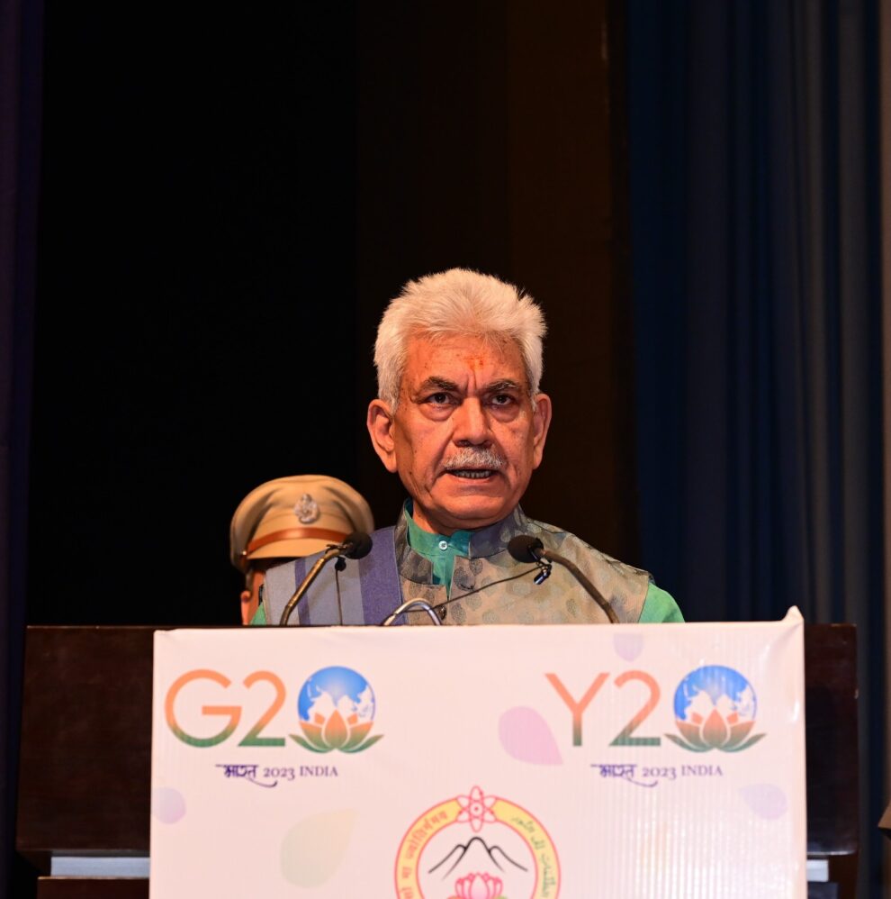 Youth to shape a better world: LG Sinha