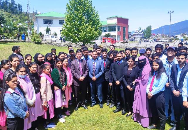Chief Justice of High Court interacts with students of Bhadarwah Campus