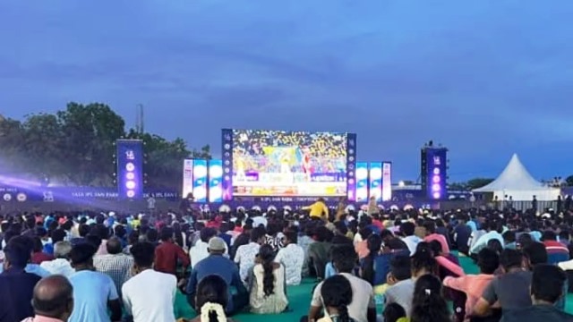 Jio Cinema: Tata IPL fan parks across Indian cities witness thousands catching action