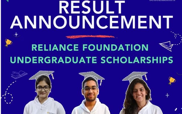 Nearly 5K UG students selected for Reliance Foundation scholarships