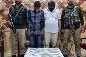 Two fraudsters arrested with 440 fake gold biscuits in Srinagar: Police