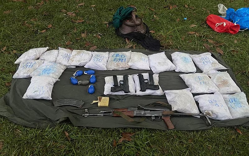 Hideout busted in Poonch, huge cache of arms and ammunition recovered
