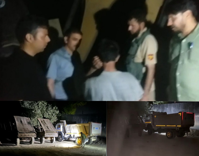 Dr Bilal conducts late night raids on illegal mining operations