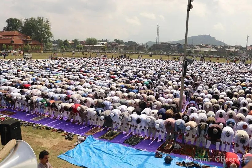 Eid-ul-Adha prayers at Eidgah Srinagar to be held at 9 a.m.: Anjuman Auqaf