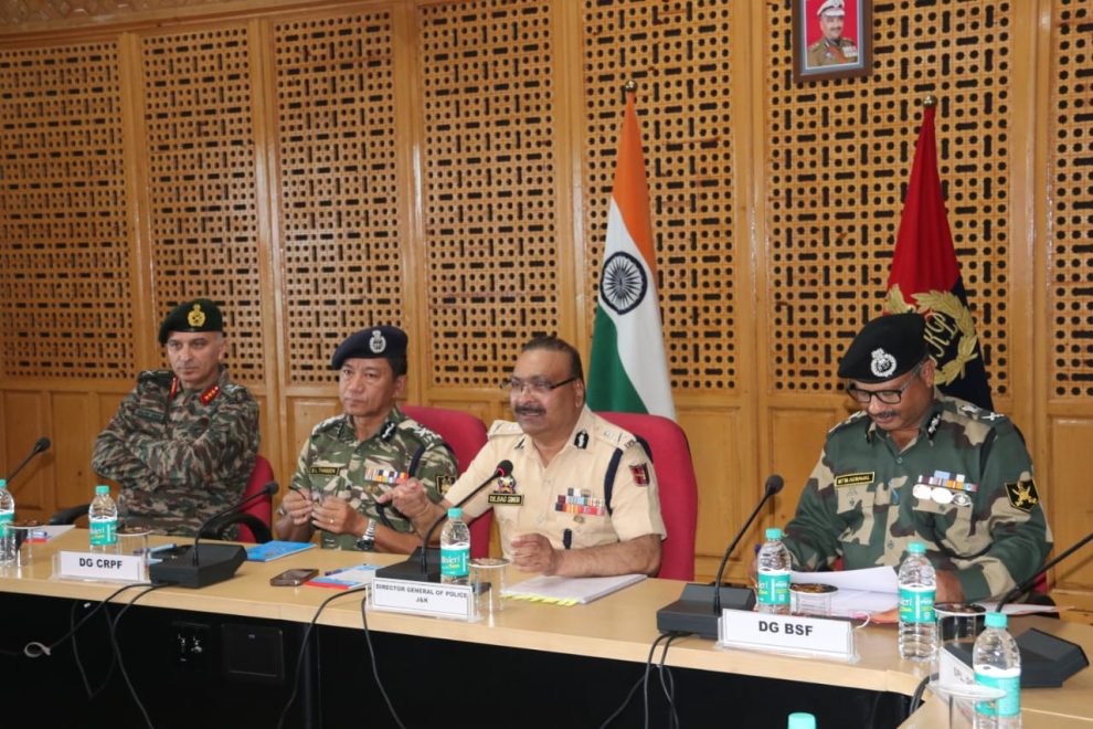 Amarnath Yatra: DGP Dilbag emphasizes having better understanding of deployment on ground, specific SOPs