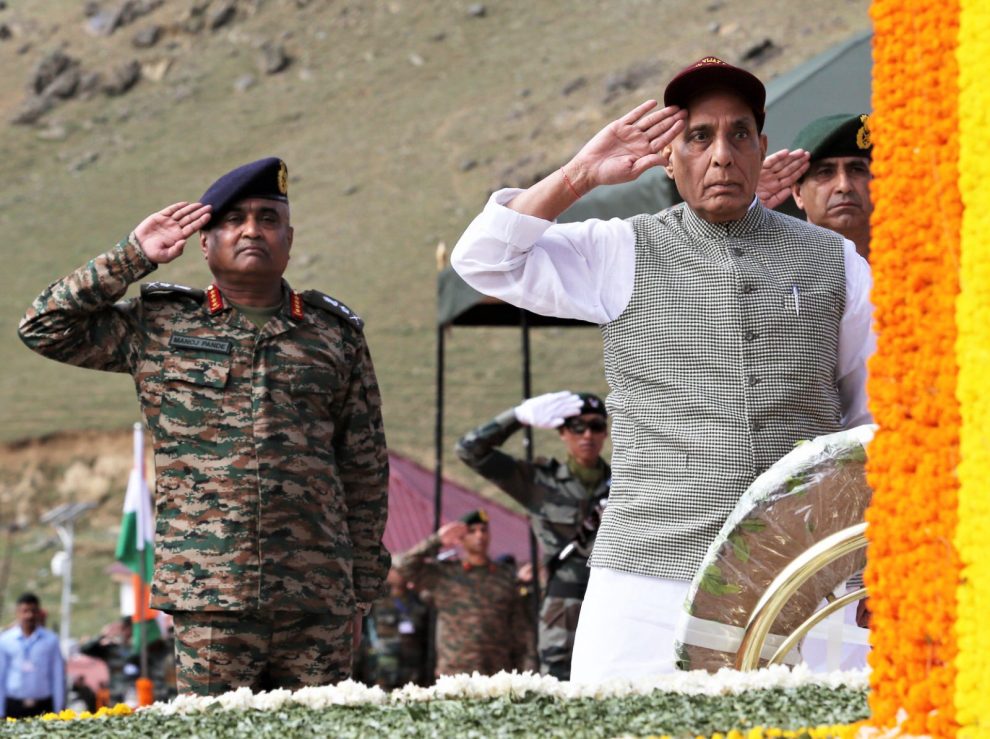 If need arises, India won't hesitate to cross LoC, says Rajnath in Kargil