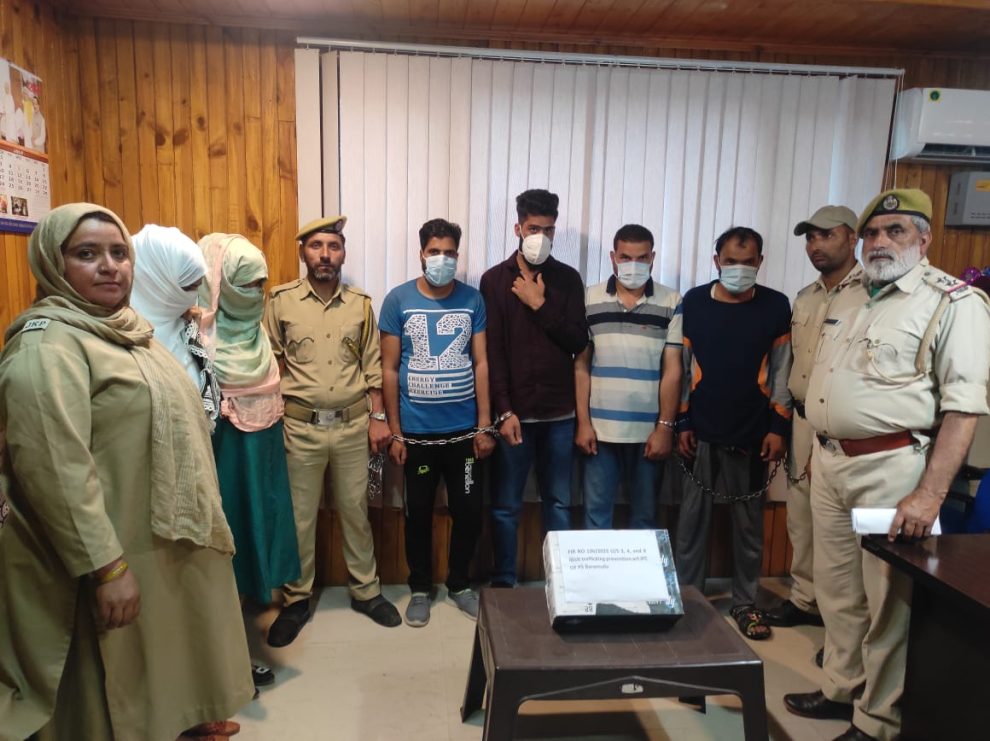 Prostitution racket busted in Baramulla; 2 women among 6 arrested, says police