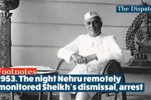 1953. The night Nehru remotely monitored Sheikh Abdullah’s dismissal, arrest