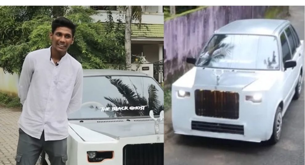 In just Rs 45000, Kerala teen transforms Maruti 800 into Rolls Royce