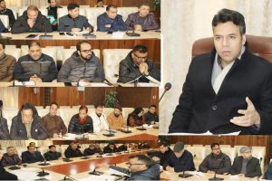 DC Srinagar finalises Snow Clearance Plan; gears up Admin for dealing with winter challenges