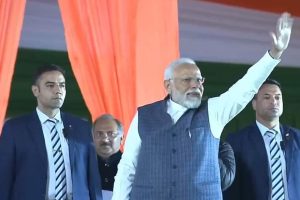 Happy to see dynasty rule dying; J&K no more in news for guns, bombs: PM Modi in Jammu