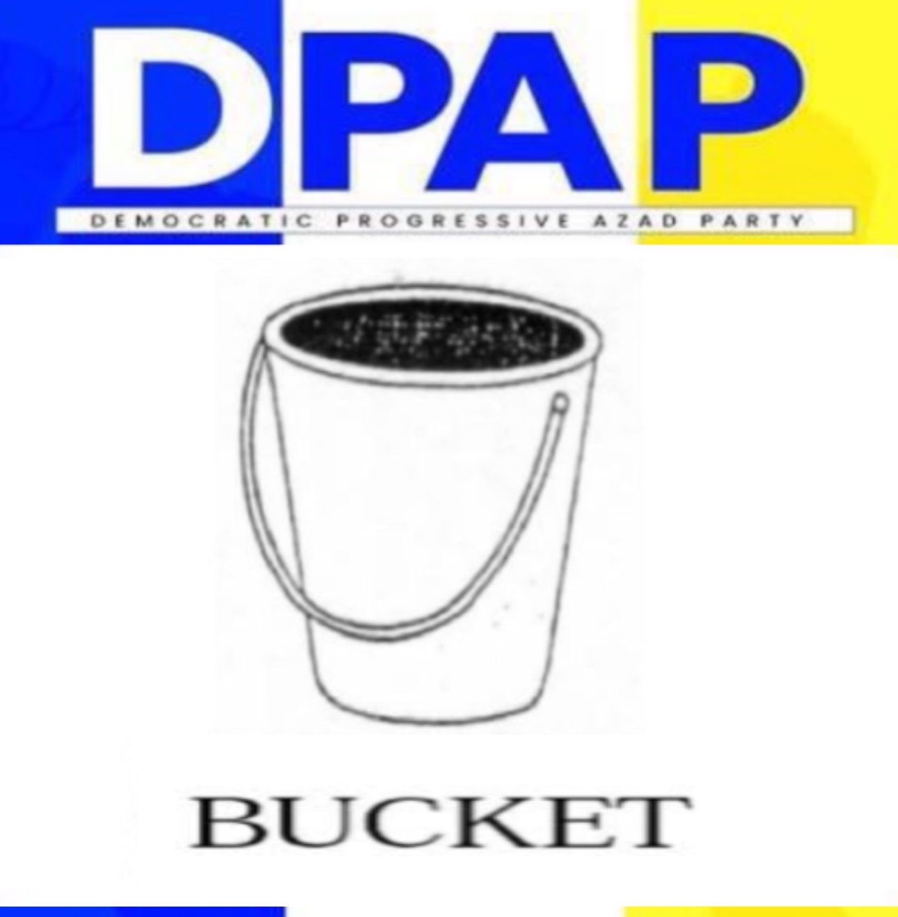 Bucket symbol allocated to DPAP for Lok Sabha polls – The Dispatch