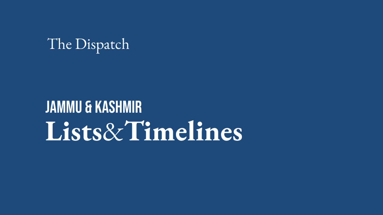 Governor Rule in Jammu and Kashmir: A Timeline