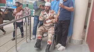 Mehbooba's escort vehicle meets with accident, ITBP jawan injured